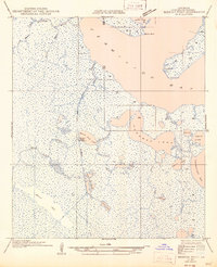 preview thumbnail of historical topo map of Vermilion County, LA in 1946