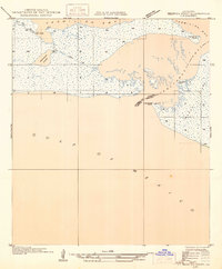 Download a high-resolution, GPS-compatible USGS topo map for Redfish Point SE, LA (1946 edition)