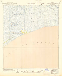 Download a high-resolution, GPS-compatible USGS topo map for Redfish Point SW, LA (1946 edition)