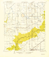 1947 Map of Redland