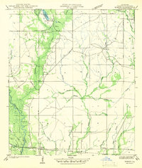 Download a high-resolution, GPS-compatible USGS topo map for Robert, LA (1942 edition)