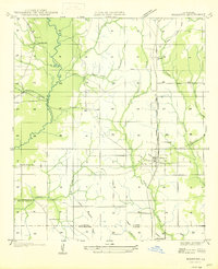 Download a high-resolution, GPS-compatible USGS topo map for Rosepine, LA (1947 edition)