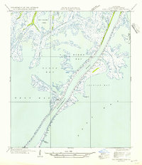 Download a high-resolution, GPS-compatible USGS topo map for Southwest Pass, LA (1954 edition)