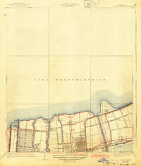 preview thumbnail of historical topo map of Orleans County, LA in 1938