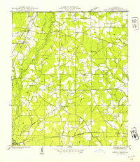 preview thumbnail of historical topo map of Tangipahoa County, LA in 1940