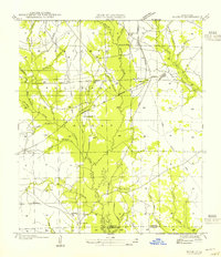 Download a high-resolution, GPS-compatible USGS topo map for Sugrue, LA (1954 edition)