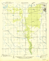 Download a high-resolution, GPS-compatible USGS topo map for Sulphur, LA (1947 edition)