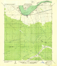 1932 Map of Thibodaux NE