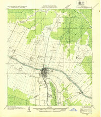 1932 Map of Thibodaux, LA