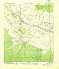 Download a high-resolution, GPS-compatible USGS topo map for Thibodaux SW, LA (1932 edition)