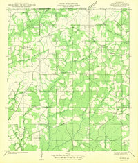 preview thumbnail of historical topo map of Washington County, LA in 1942
