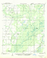 Download a high-resolution, GPS-compatible USGS topo map for Thompson Bluff, LA (1947 edition)