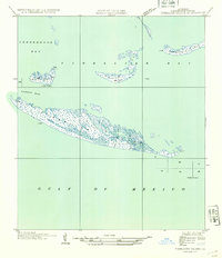 Download a high-resolution, GPS-compatible USGS topo map for Timbalier Island, LA (1935 edition)