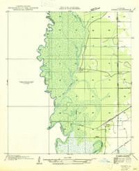 Download a high-resolution, GPS-compatible USGS topo map for Toomey, LA (1947 edition)