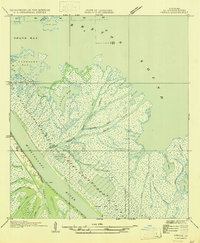 Download a high-resolution, GPS-compatible USGS topo map for Venice, LA (1947 edition)