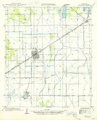 1947 Map of Vinton