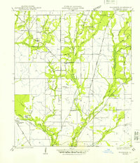 preview thumbnail of historical topo map of St. Tammany County, LA in 1942