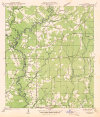 Download a high-resolution, GPS-compatible USGS topo map for Watson, LA (1942 edition)