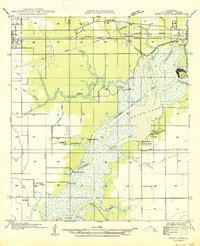 1947 Map of West Lake