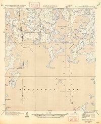 Download a high-resolution, GPS-compatible USGS topo map for Wilkinson Bay, LA (1947 edition)