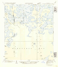 Download a high-resolution, GPS-compatible USGS topo map for Wilkinson Bay, LA (1954 edition)