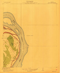 Download a high-resolution, GPS-compatible USGS topo map for Wilson Point, LA (1913 edition)