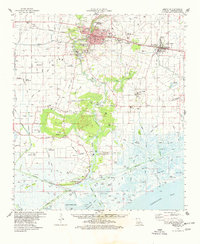 Download a high-resolution, GPS-compatible USGS topo map for Abbeville, LA (1978 edition)