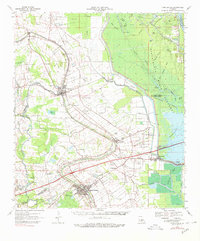 Download a high-resolution, GPS-compatible USGS topo map for Arnaudville, LA (1980 edition)