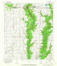 Download a high-resolution, GPS-compatible USGS topo map for Basile, LA (1966 edition)
