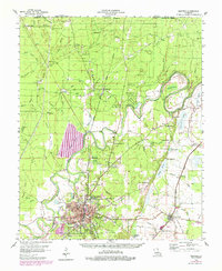 Download a high-resolution, GPS-compatible USGS topo map for Bastrop, LA (1979 edition)
