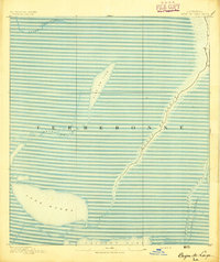 preview thumbnail of historical topo map of Terrebonne County, LA in 1894