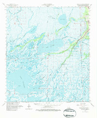 preview thumbnail of historical topo map of Terrebonne County, LA in 1964