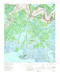 Download a high-resolution, GPS-compatible USGS topo map for Belle Isle, LA (1969 edition)