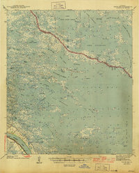 Download a high-resolution, GPS-compatible USGS topo map for Black Bay, LA (1944 edition)