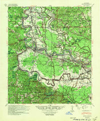 Download a high-resolution, GPS-compatible USGS topo map for Boyce, LA (1949 edition)
