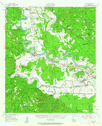 Download a high-resolution, GPS-compatible USGS topo map for Boyce, LA (1962 edition)