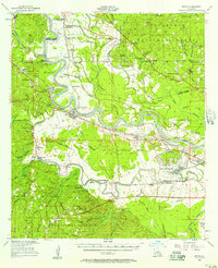 Download a high-resolution, GPS-compatible USGS topo map for Boyce, LA (1957 edition)