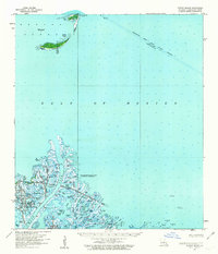Download a high-resolution, GPS-compatible USGS topo map for Breton Island, LA (1963 edition)