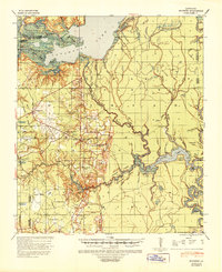 1941 Map of Buckeye, 1944 Print
