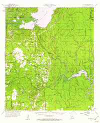 preview thumbnail of historical topo map of LaSalle County, LA in 1959