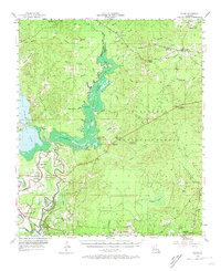 Download a high-resolution, GPS-compatible USGS topo map for Calvin, LA (1973 edition)