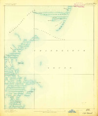 1893 Map of Cat Island
