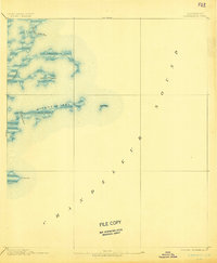 Download a high-resolution, GPS-compatible USGS topo map for Chandeleur, LA (1902 edition)