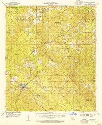 1953 Map of Chatham, 1954 Print