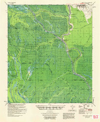 Download a high-resolution, GPS-compatible USGS topo map for Chicot Lake, LA (1955 edition)