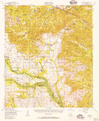 Download a high-resolution, GPS-compatible USGS topo map for Chopin, LA (1956 edition)