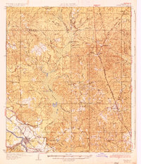 1936 Map of Colfax