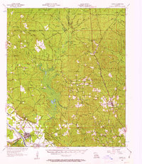 Download a high-resolution, GPS-compatible USGS topo map for Colfax, LA (1963 edition)