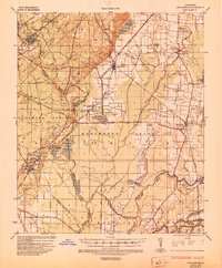 1935 Map of Collinston