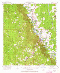 Download a high-resolution, GPS-compatible USGS topo map for Columbia, LA (1964 edition)